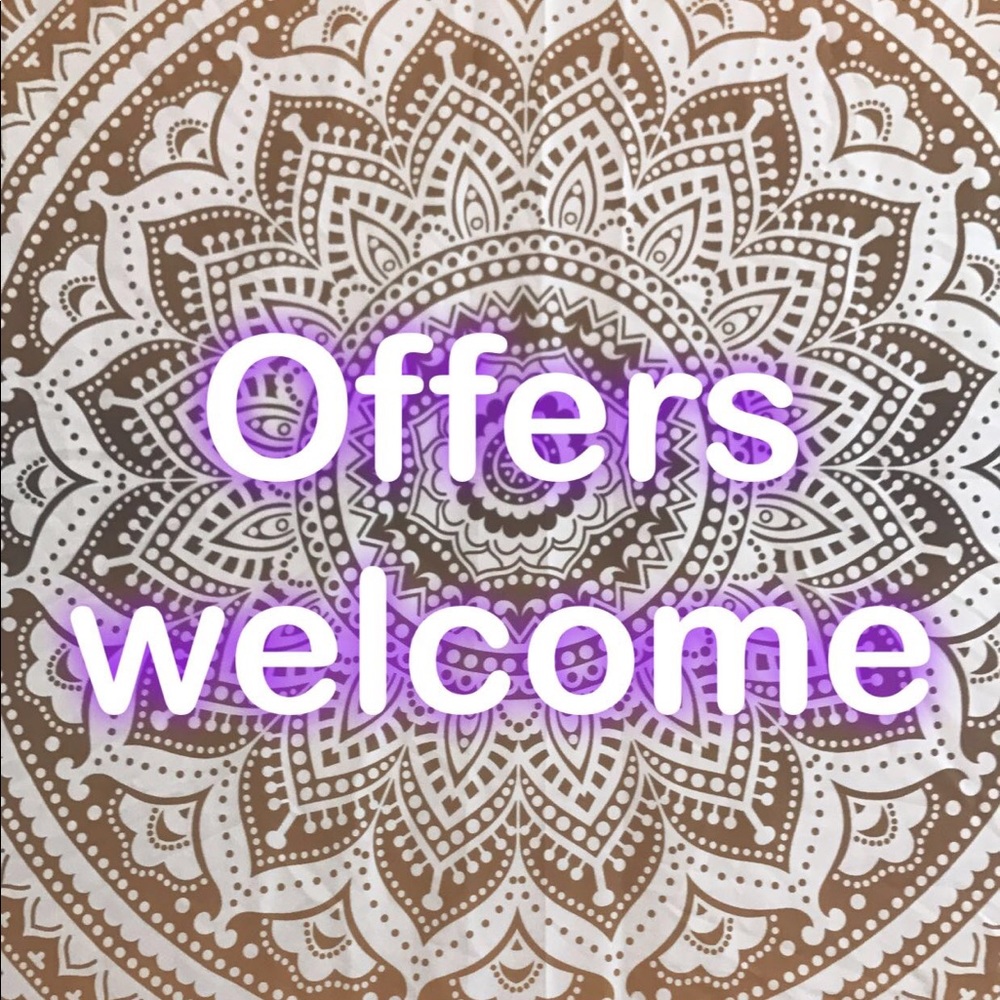Offers are alway welcomed!